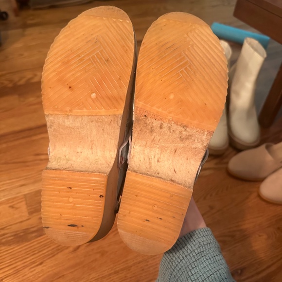 Floral Swedish Clogs - Picture 2 of 3